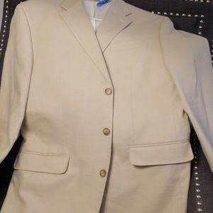 Mens Linen blend suit